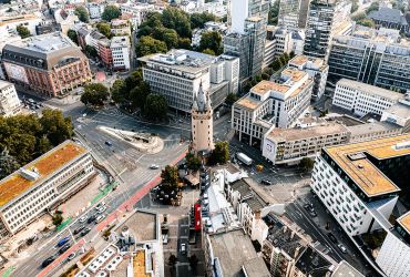 Frankfurt von oben